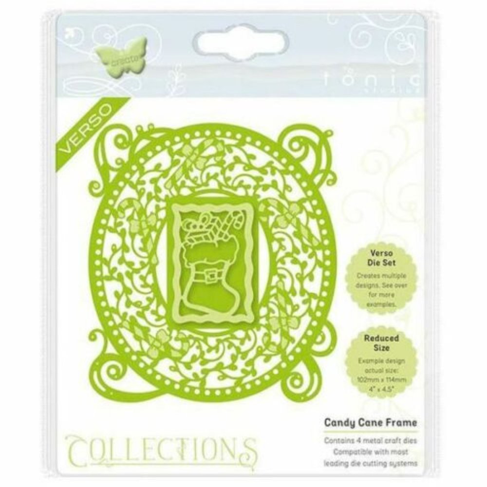 Tonic Studios Candy Cane Frame Die